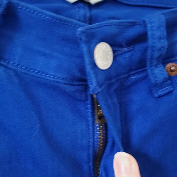 Lucky Brand Charlie Skinny Electric Blue Jeans - Picture 7 of 15